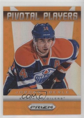 2013-14 Panini Prizm Pivotal Players Orange 31/50 Jordan Eberle #PP-11 av1