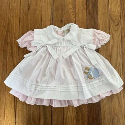 Vintage Beatrix Potter by Nanette 24 Mo Peter Rabbit Dress & Pinafore