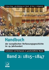 Handbuch der europäischen Verfassungsgeschic...
