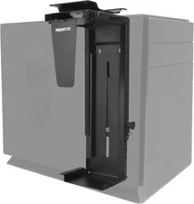 Mount-It! CPU Under Desk Mount Bracket - Computer Tower Wall and Under Counter H