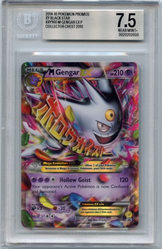 M Gengar-EX graded BGS 7.5 for sale on eBay