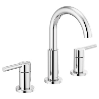 Delta Nicoli Two Handle Widespread Bathroom Faucet Chrome-Certified Refurbished