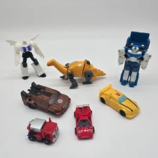 Transformers Action Figures Lot Autobots Decepticons Robots Cars Toys