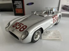 CMC Mercedes Benz 300 SLR Mille Miglia 1955 J. M. Fangio #658 1/18 Scale