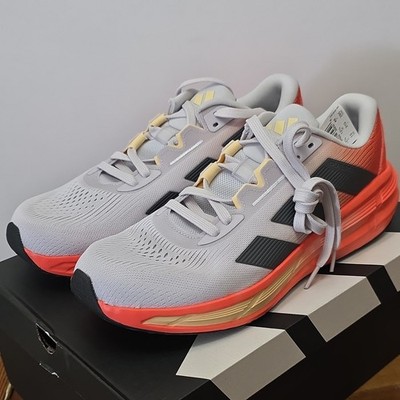 adidas Questar 3 M Men's Running Sneakers Breathable Mesh Gray/Orange/Black 13