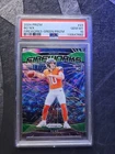 2024 Panini Prizm - Fireworks Bo Nix #23 Green Wave Prizm (RC) Gem Mint PSA 10