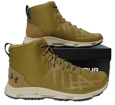 Under Armour  Micro G Strikefast Mid Tactical Shoes Boots Brown Mens Sz 9