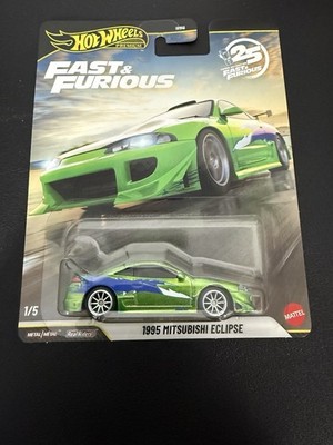 Hot Wheels Premium~Fast & Furious~25 Years~1995 Mitsubishi Eclipse