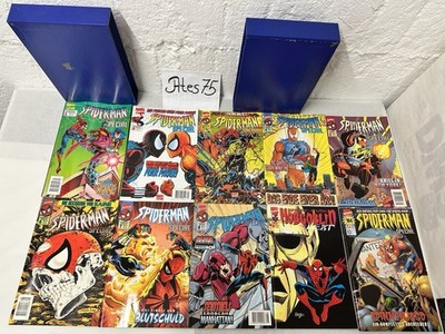   ️ SPIDER-MAN SPECIAL   KOMPLETT SET 1   10 + BOXEN MARVEL DEUTSCHLAND!  ️