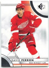 2023-24 SP Hockey #77 David Perron Detroit Red Wings