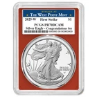 2025-W Proof $1 American Silver Eagle Congratulations Set PCGS PR70DCAM FS West
