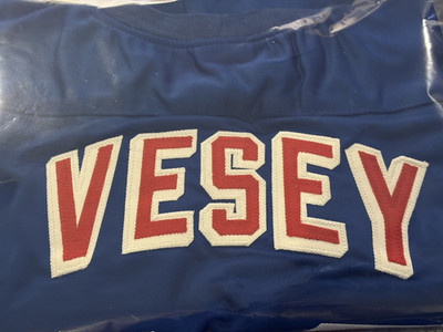 JSA COA Jimmy Vesey Autographed Hockey Jersey
