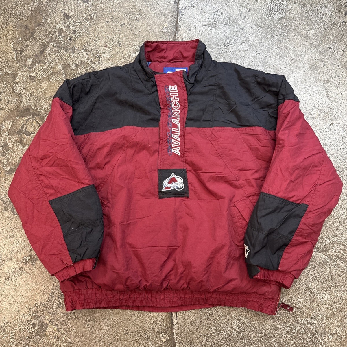 スターター ナイロン ジャケット キッズ 90s NHL ケンタッキー州　S Colorado Avalanche Vintage Starter Jacket 1990's NHL Hockey