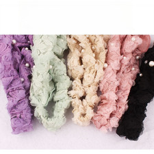 Pearl Wide Headband For Party And Wedding Wide Pearl Design Lightweight Material