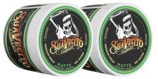 Suavecito Pomade Matte No Shine Formula 4 oz, 2 Pack - Medium Hold Hair Pomad...