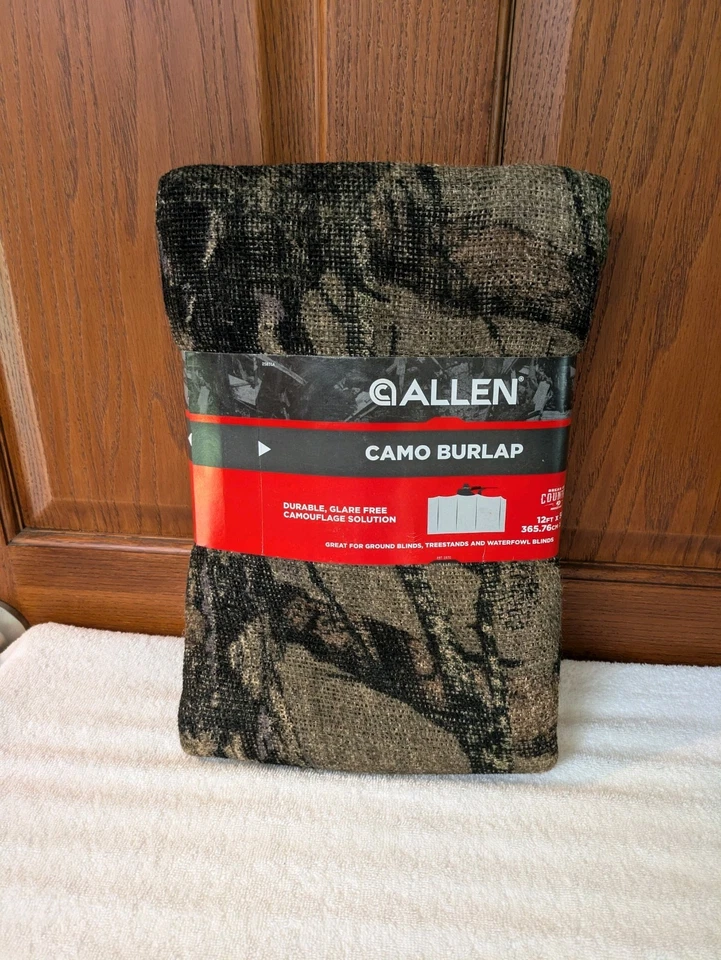 Mossy Oak Burlap Hunting Blind Material, 12' x 54" Mossy Oak Camo *NEW* - Image 2 of 2