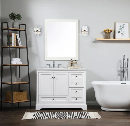 Elegant Lighting 6200W8 Serephina 2 Light 12" Tall Wall Sconce - Black - Picture 3 of 4