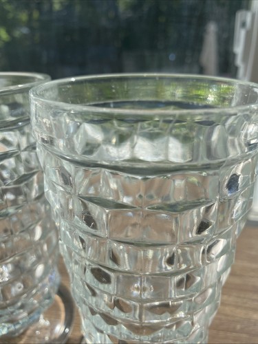 2 Vintage Cubist Set Ice Tea Glass Tumblers Replacement - Picture 17 of 20