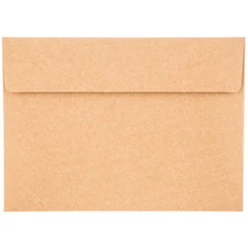 The Paper Studio A7 KRAFT Envelopes - 5.25" x 7.25"  Pack of 12 