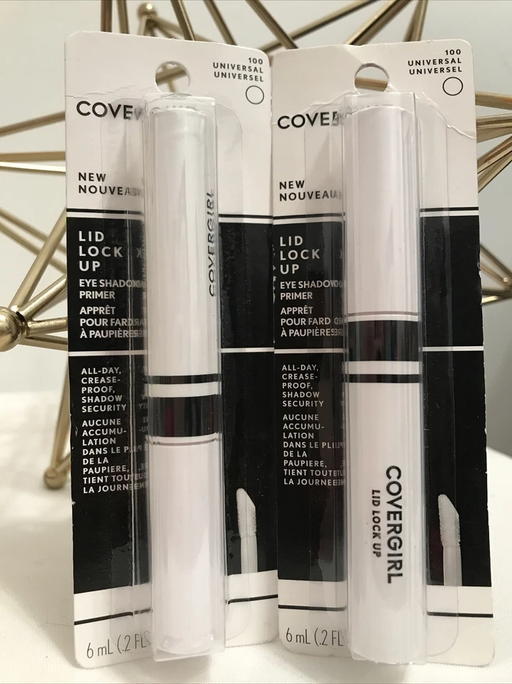 10PK Covergirl LID LOCK UP Eye Shadow Primer-100 Universal-All Day Crease Proof - Image 2 of 3