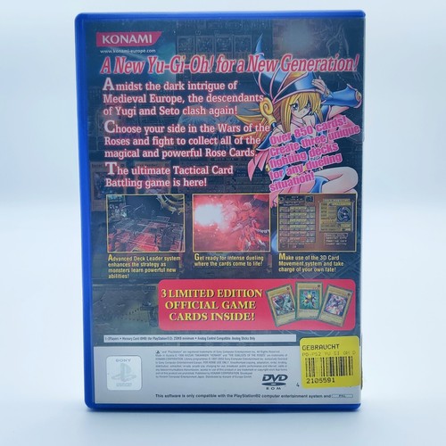 Sony Playstation 2 PS2 Spiel - Yu-Gi-Oh! - Duelists of the Roses - OVP - Picture 2 of 4
