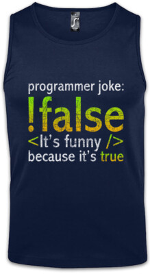 Programmer Joke Herren Tank Top Informatiker Informatik Computer Science