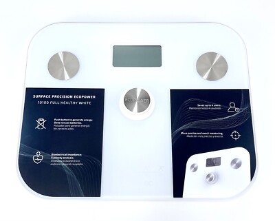 Cecotec Surface Precision EcoPower 10100 Personenwaage bis 180kg Batterielos