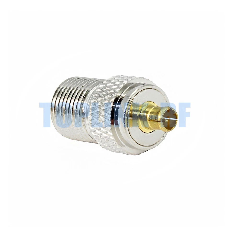 10x F Female Jack to MCX Male Plug Adapter RF Coaxial Connector MCX-F-JK Type - Image 2 of 4