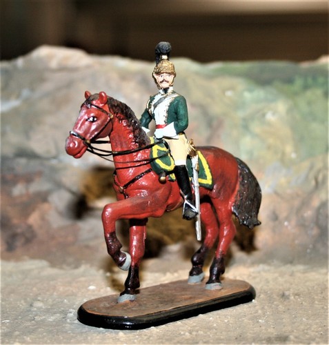 ANI WORLD ART " DRAGOON OFFICER " C-111 SCALE 54MM FIGURE/METAL SPECIAL - Picture 3 of 7