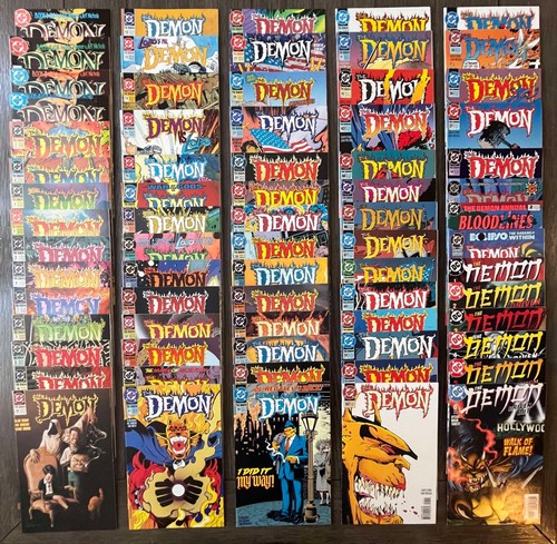 DC COMICS THE DEMON (1987) 1-4; (1990) 0-58 COMPLETE SETS +MORE LOBO GUEST STARS