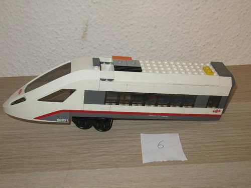 LEGO City ICE Waggon Wagon Zug Eisenbahn nr. 6