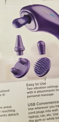 Conair Care Face And Body Massager Plus-Soft Tissue Vibration Massage - Picture 5 of 15