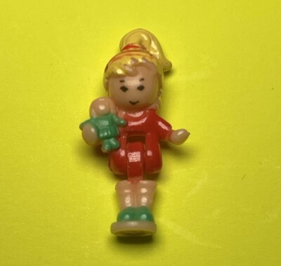 Vintage 1993 Bluebird Polly Pocket Christmas Toy Shop 1 Doll Replacement Only