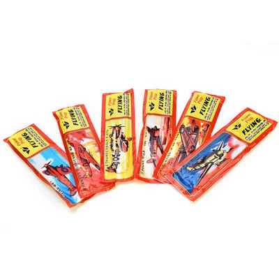 12PCS/Set Foam Glider Prop Flying Gliders Plane Aeroplane Kids Children DIY .l8 - Bild 1 von 4