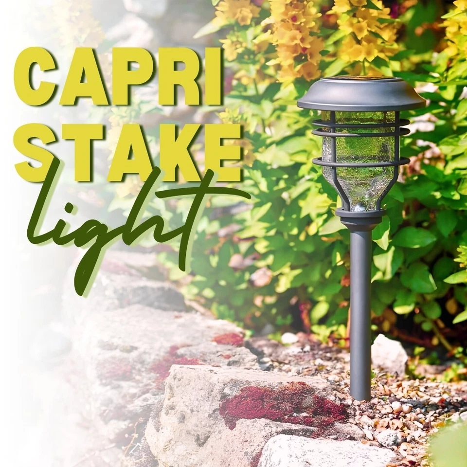 LED Solar Lantern Pathway Garden Outdoor Waterproof Stake Light Patio 48cmx14cm - Image 2 of 4