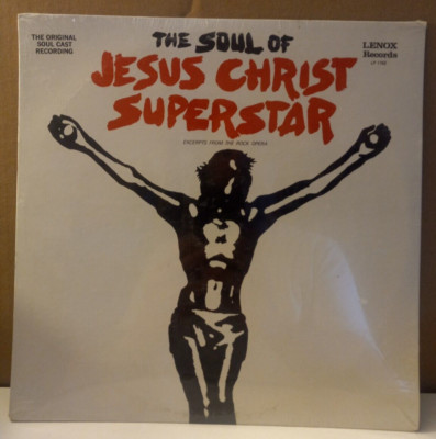 The Soul Of Jesus Christ Superstar 1972 OG Gospel Soul Funk LP LENOX 1792 SEALED