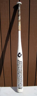 Batte De Softball Demarini White Steel 34" 28oz – Simple Paroi 2004 – Modèle HALF & HALF