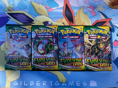 1x Pokemon Evolving Skies Unopened Pack Unsearched GilbertGames