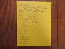 1983 Gustavus Adolphus Men's Basketball Schedule(18 Sign/BOB ERDMAN/TODD GOLBERG