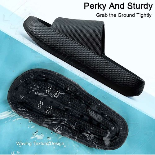 PILLOW SLIDES Sandals Ultra-Soft Slippers Extra Soft Cloud Shoes Anti-Slip AU - Picture 3 of 18