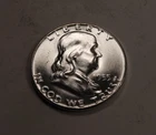 1955 Franklin Half Dollar * Gem BU Full Bell Lines FBL * 90% Silver * XH790