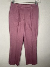 Pendleton Women's Vintage Virgin Wool Purple Pants Size 6 Pleated