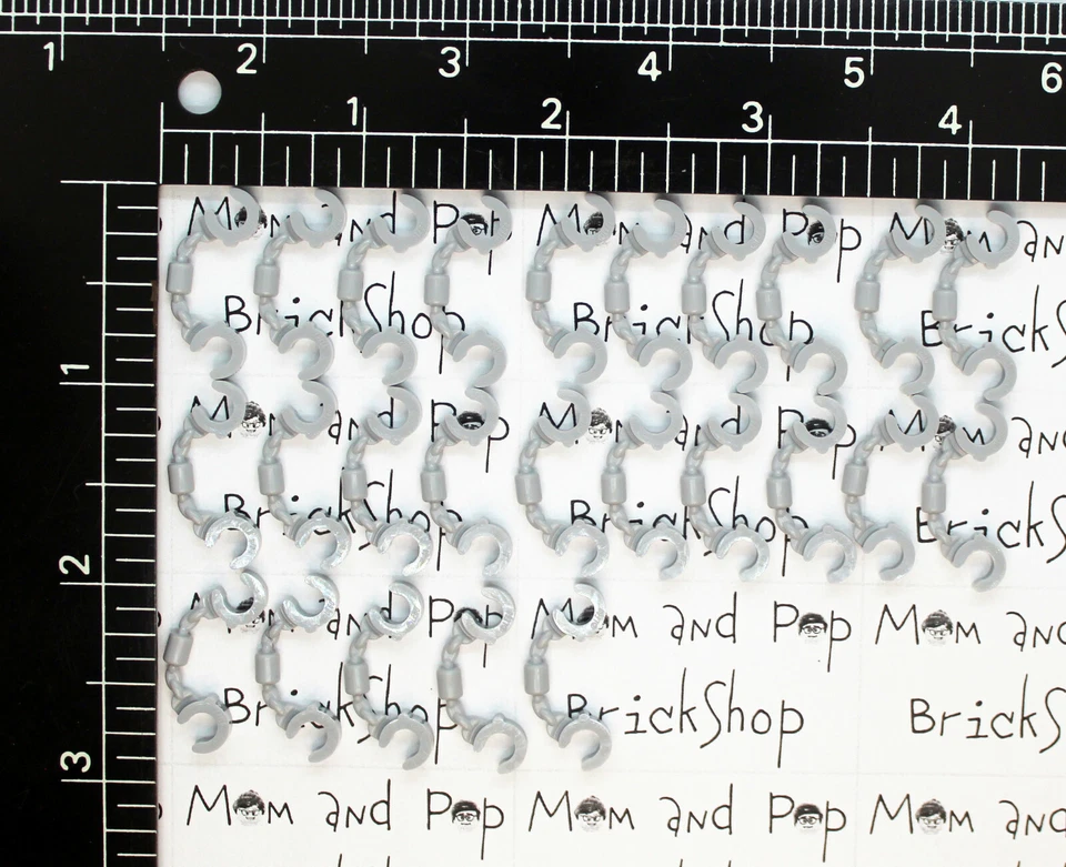LEGO Esposas x25 Lote Gris Minifigura Accesorio Foto 4 de 4