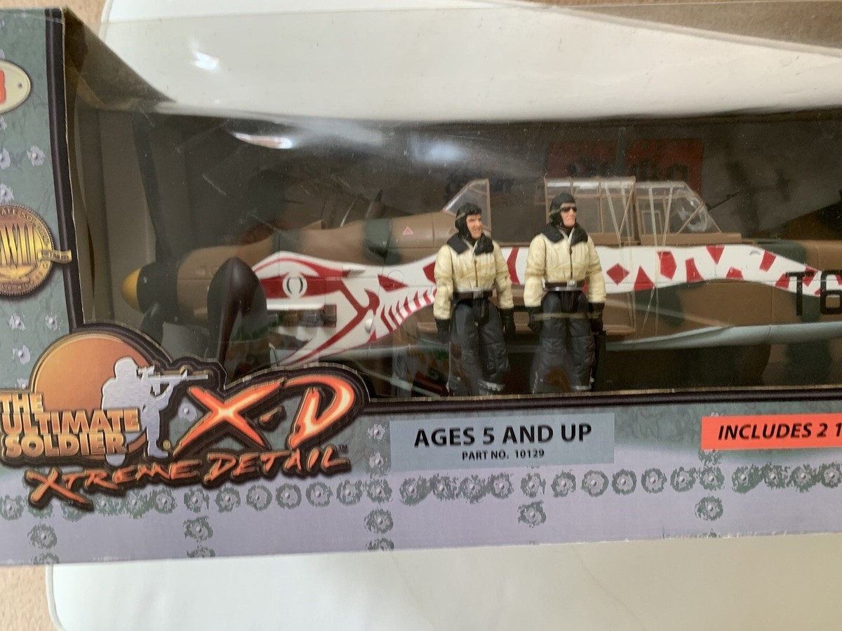 【現状品】21st センチュリートイズ Ju-87B STUKA 1:18 21st Century Toys Ultimate Soldier WW2 German JU 87 Stuka