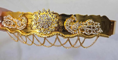 Usha gold plated waist belt - Picture 7 of 13