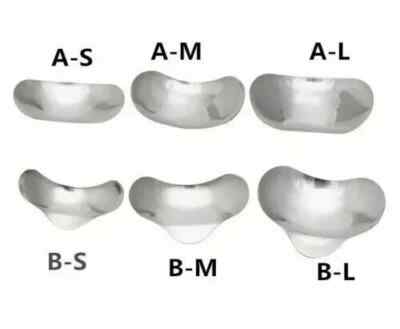 100Pcs Dental Metal Matrices Sectional Contoured Matrix Refill soft band S/M/L