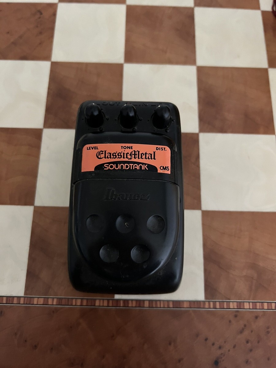 ■Ibanez Classic l CM5 SOUNDTANK Ibanez CM5 Soundtank Classic Metal Distortion Rare Vintage