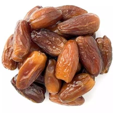 Raw Deglect Noor Pitted Dates 5-lb -Vegn/ Gluten free/ Non Gmo/Fresh-Nuts n More