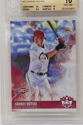2018 Panini Diamond Kings Variation #76 Shohei Ohtani Rookie