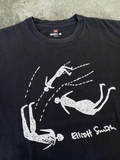 Vtg Elliott Smith 90s Retro style Black T shirt Classic Unisex Men Women S-5XL